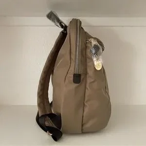 TAUPE TDN NYLON BACKPACK, SCOTTISH BRAND TAUPE TDN NYLON BACKPACK, SCOTlAND BRAND. | eBay main image 2